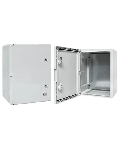 Бокс пластиковый с монтажной платой 400х300х220 IP65 PROxima (PB65MP004). Бокс пластиковый антивандальный. EKF в Щелково