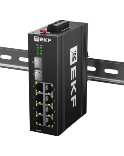TSX-ML2-2GH/SFP-8GT. Промышленный управляемый коммутатор. EKF в Щелково