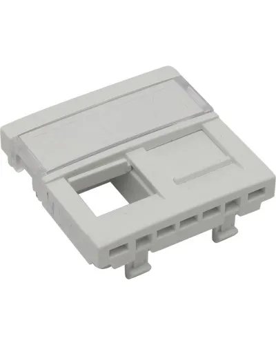 Вставка для 2-х модулей под RJ-45 кат.5e UTP, белая (45971 SBR): Вставка для 2-х модулей в Щелково