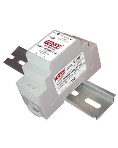 36W/12-24V/DIN Slim. Источник вторичного электропитания. FARADAY в Щелково