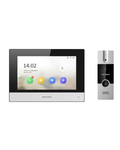 DS-KIS302-P. Комплект IP видеодомофона. Hikvision в Щелково