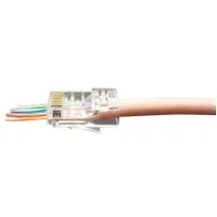 PLEZ-8P8C-U-C5-SH-100 (100 шт). Разъем RJ-45. Hyperline
