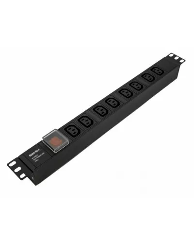 SHE19-8IEC-S-IEC. Блок розеток 19. Hyperline в Щелково