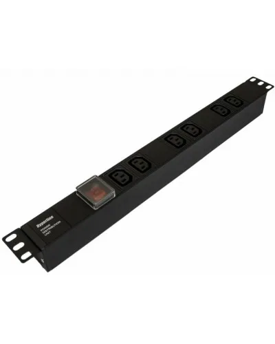 SHE19-6IEC-S-IEC. Блок розеток 19. Hyperline в Щелково