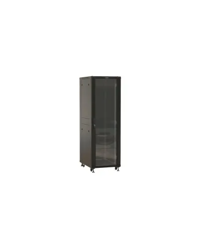 TTBR-4284-AS-RAL9004. Шкаф телекоммуникационный 19 напольный 42U. Hyperline в Щелково