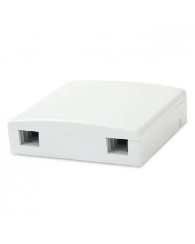 FO-WB86-FTTH-2UN-WH. Оптическая абонентская розетка. Hyperline в Щелково