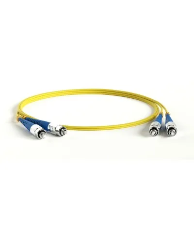 FC-D2-9-FC/UR-FC/UR-H-2M-LSZH-YL. Патч-корд волоконно-оптический FC-FC. Hyperline в Щелково