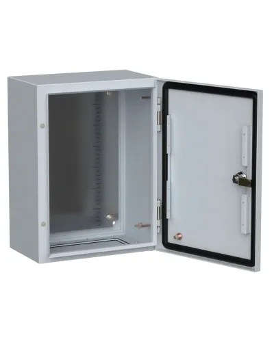 ЩМП-40.30.20 УХЛ1 IP66 400x300x200 TITAN 5 (TI5-10-N-040-030-020-66). Шкаф металлический с монтажной платой. IEK в Щелково