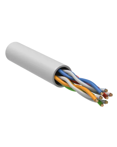 GENERICA U/UTP кат. 5E 24AWG 4 пары LSZH INDOOR белый (BC1-C5E04-128-305-G). Кабель «витая пара» (LAN) для структурированных систем связи. IEK в Щелково