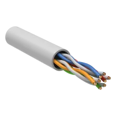 GENERICA U/UTP кат. 5E 24AWG 4 пары LSZH INDOOR белый (BC1-C5E04-128-100-G). Кабель «витая пара» (LAN) для структурированных систем связи. IEK