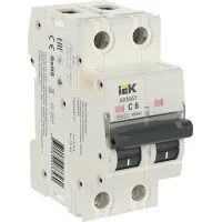 M06N 2P C 6А 6кА ARMAT (AR-M06N-2-C006). Автоматический выключатель. IEK