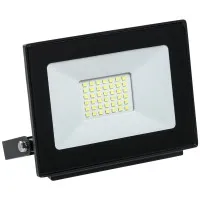 СДО 06-30 черный IP65 4000 K (LPDO601-30-40-K02). Прожектор светодиодный. IEK