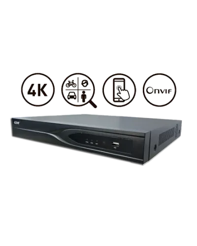 KN-PRO32/2-4K-AI. Видеорегистратор IP 32-канальный. KENO в Щелково