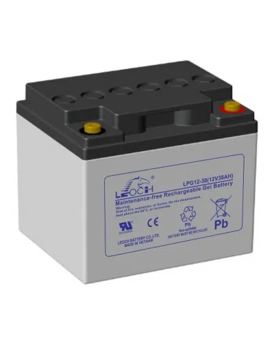 LEOCH LPG 12-38. Аккумулятор герметичный свинцово-кислотный. LEOCH в Щелково