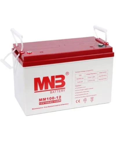 MNB MM 100-12. Аккумулятор герметичный свинцово-кислотный. MNB в Щелково