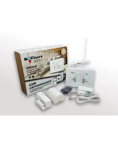 NV 8321W KIT. GSM сигнализация радиоканальная с WI-FI модулем. NAVIgard в Щелково
