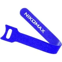 NMC-CTV240-16-SB-BL-10 (10шт). Стяжка-липучка с мягкой пряжкой. NIKOMAX