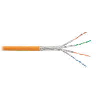 S/FTP 4pair, Cat6a, Solid, In, нг(А)-HF (NMC 9555C-OR). Кабель «витая пара» (LAN) для структурированных систем связи. NIKOMAX