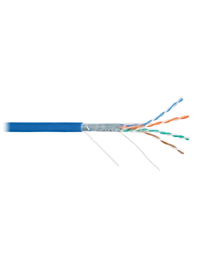 F/UTP 4pair, Cat5e, Solid, In, нг(А)-HF (NMC 9200C-BL). Кабель «витая пара» (LAN) для структурированных систем связи. NIKOMAX в Щелково