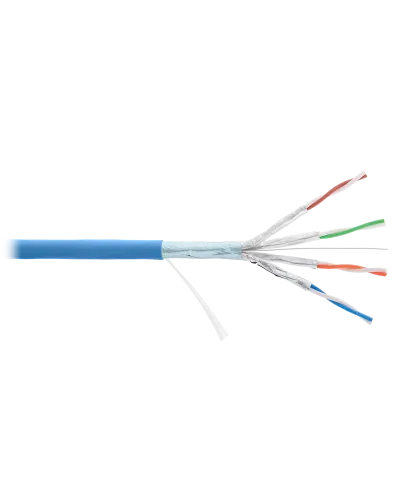 F/FTP 4pair, Cat6a, Solid, In, нг(А)-HF (NMC 4355C-IB). Кабель «витая пара» (LAN) для структурированных систем связи. NIKOMAX в Щелково