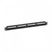 NTSS-PP-1U-24-UTP-RJ45-5E-D 19 1U 24xRJ45 кат.5E UTP. Патч-панель 19. NTSS