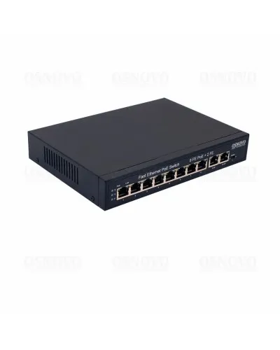 SW-21000(120W). Коммутатор 10-портовый  Fast Ethernet с PoE. OSNOVO в Щелково