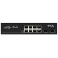 SW-80802(150W). Промышленный PoE коммутатор Gigabit Ethernet на 10 портов. OSNOVO