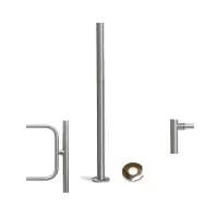 PERCo-BH02 2-05/EL с крышкой. Стойка с эл/магн.устр. блокировки. PERCo