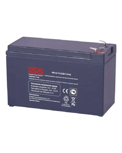 PM-12-7.0. Аккумулятор герметичный свинцово-кислотный. POWERCOM в Щелково