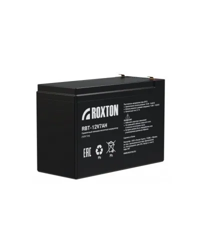 RBT-12V7AH. Аккумулятор герметичный свинцово-кислотный. ROXTON в Щелково