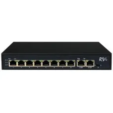 RVi-1NS08F-2T (1G). Коммутатор с питанием по PoE. RVi