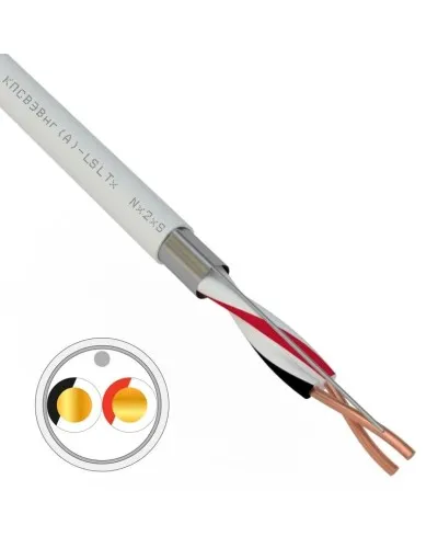 КПСВЭВнг(А)-LSLTx 1х2х1,5 REXANT (01-4873-1). Кабель для систем передачи данных пониженной пожароопасности c низким дымо- и газовыделением, с низкой токсичностью продуктов горения. Rexant в Щелково