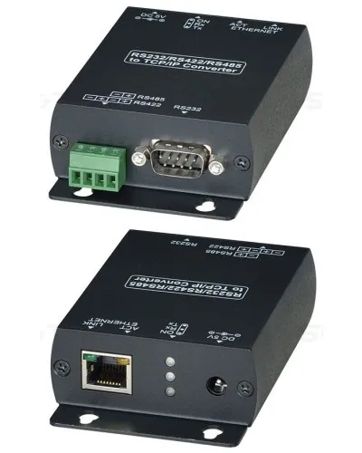 RS007. Преобразователь интерфейса RS485/RS422/RS232 в Ethernet. SC&T в Щелково