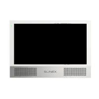 Sonik 7 (White+Silver). Монитор домофона цветной с функцией «свободные руки». SLINEX