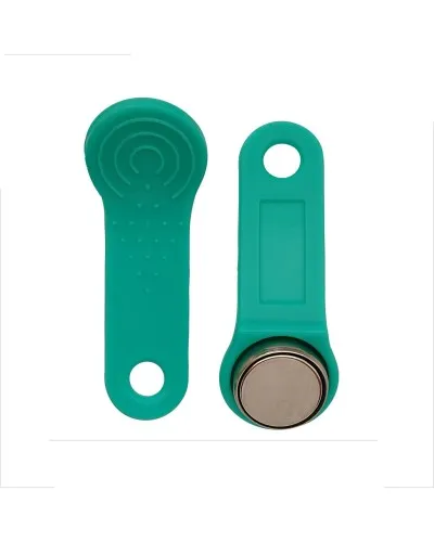 RW 1990 SLINEX (зеленый). Ключ электронный Touch Memory с держателем. SLINEX в Щелково