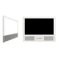 Sonik 7 Cloud (White+White). Монитор домофона цветной с функцией «свободные руки». SLINEX