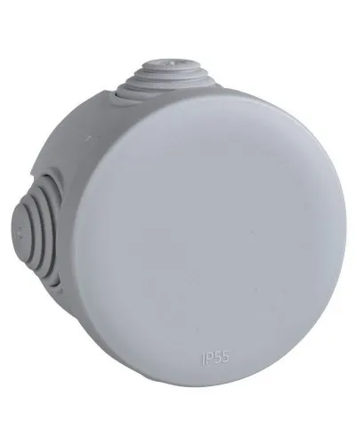 Коробка Ø60х40 распределительная открытой установки, IP55, 4 сальника (IMT35093). Коробка распределительная. Systeme Electric в Щелково