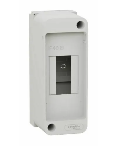 City9 Box XS 2 модуля без дверцы, белый (EZ9EAA102). Щиток модульный. Systeme Electric в Щелково