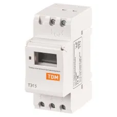 ТЭ15-1мин/7дн-16on/off-16А-DIN TDM (SQ1503-0005). Таймер электронный. TDM ЕLECTRIC