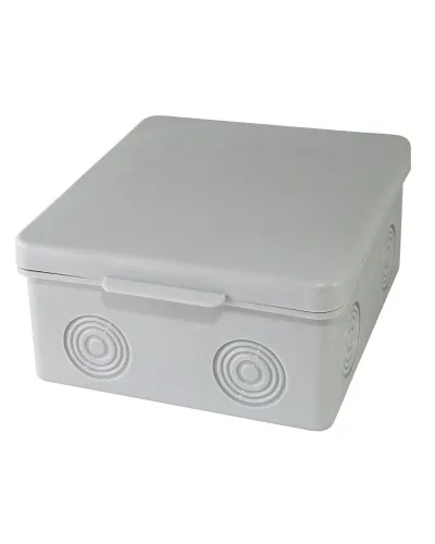 Коробка ОП 80х80х50мм, крышка, IP54, 7вх., без гермовводов (SQ1401-0812). Распаячная коробка. TDM ЕLECTRIC в Щелково