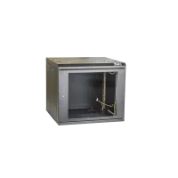 TWI-066045-R-G-BK. Шкаф телекоммуникационный 19 настенный 6U. TLK