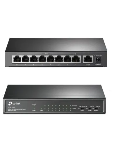 TL-SF1009P. Коммутатор 8-портовый. TP-Link в Щелково