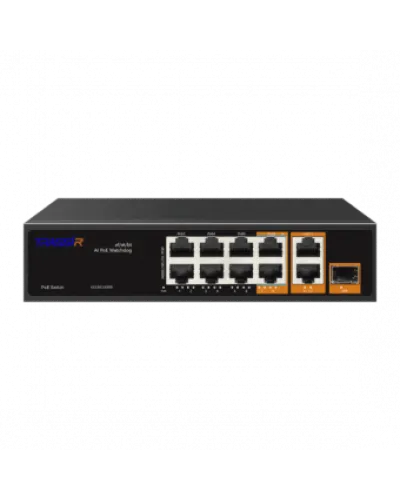 TR-NS13111S-120-8PoE. Коммутатор с PoE. Trassir в Щелково