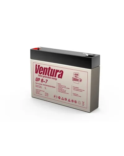 Ventura GP 6-7. Аккумулятор герметичный свинцово-кислотный. Ventura в Щелково