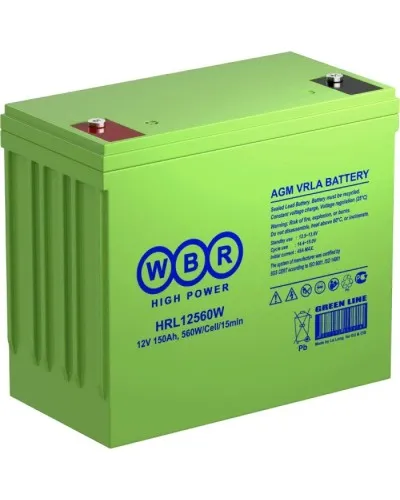 WBR HRL12560W. Аккумулятор герметичный свинцово-кислотный. WBR в Щелково