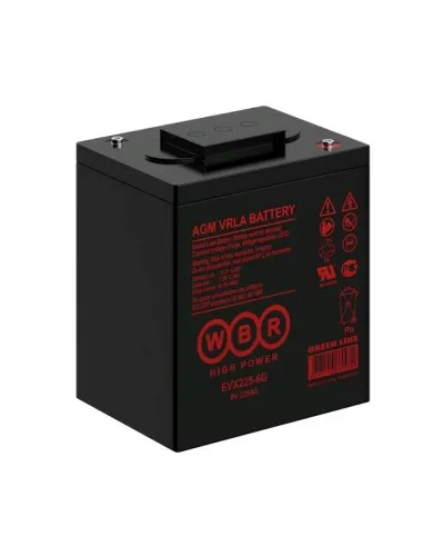 WBR EVX225-6G. Аккумулятор герметичный свинцово-кислотный. WBR в Щелково
