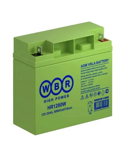 WBR HR1280W. Аккумулятор герметичный свинцово-кислотный. WBR в Щелково