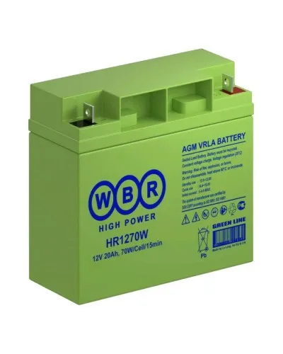 WBR HR1270W. Аккумулятор герметичный свинцово-кислотный. WBR в Щелково