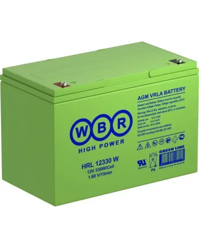 WBR HRL12330W. Аккумулятор герметичный свинцово-кислотный. WBR в Щелково