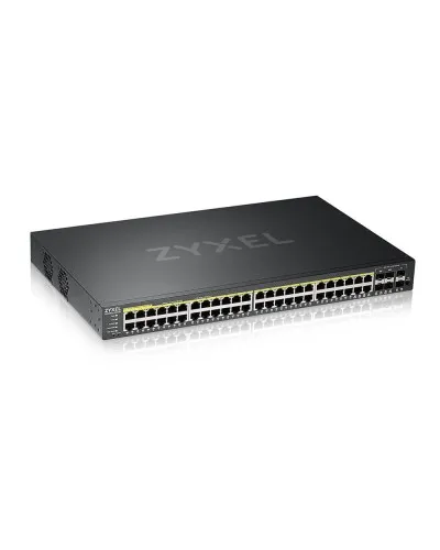 GS2220-50HP-EU0101F. Коммутатор гибридный L2 PoE+ rack 19. ZYXEL в Щелково